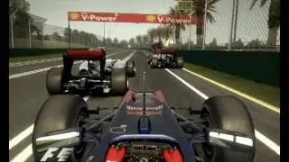 F1 2010, highlights from career race @ Melbourne, Australia