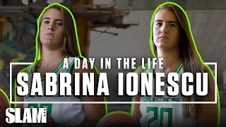 "I JUST DON'T LIKE TO LOSE" Sabrina Ionescu Is Ready to Win a Chip 🏆  | SLAM Day in the Life