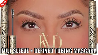 *new*KVD BEAUTY FULL SLEEVE LONG + TUBING MASCARA REVIEW+WEAR TEST *fine/flat lashes*|MagdalineJanet