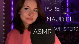 ASMR~1HR Inaudible/Unintelligible Whispering✨(sleep, work, study etc.)