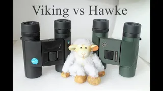 10x25 ED binocular shoot out. Hawke Endurance vs Viking Kestrel. Which should you buy ?