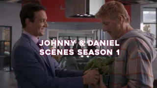 Daniel & Johnny scenes cobra kai season 1