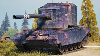 WoT FV4005 Stage II - 10,2K урона 8 фрагов (10,2K DMG 8 frags)