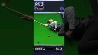 Sexy billiard player on the table