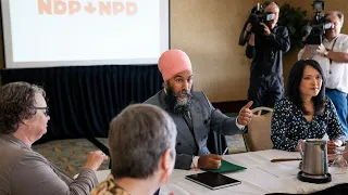 NDP Leader Jagmeet Singh speaks about agreement with Liberals in Halifax