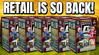 RETAIL IS HOT AGAIN!!! | 2023 Panini Optic NFL Blaster Review