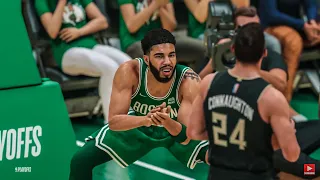 Celtics vs Bucks Game 2 East Semifinals! Full Game Highlights NBA 2K22 PS5 Gameplay