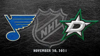 NHL Blues vs Stars | Nov.20, 2021