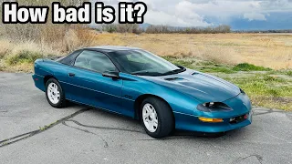 HERE'S EVERYTHING MY 4TH GEN CAMARO Z28 NEEDS