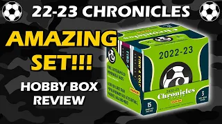 BEST PANINI SET??! 2022-23 Chronicles Soccer Hobby Box Review