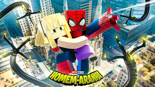 Minecraft: O HOMEM ARANHA: A ORIGEM - O FILME