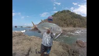 Fishing With Big Poppers in Costa Rica (Big Blowups)