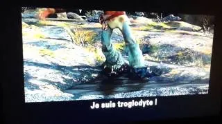Les Croods (2013) Grug chases Guy in French