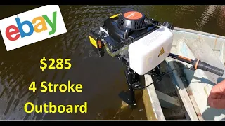 ebay Outboard Motor for $285?  4hp 4 Stroke