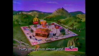 1995 McDonald's "Monopoly Winners Break" TV Commercial