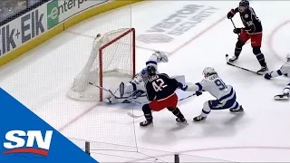 Andrei Vasilevskiy Stretches Out For Larcenous Save On Alexandre Texier