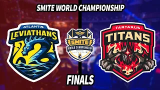 SMITE WORLD CHAMPIONSHIP Highlights  Final Atlantis Leviathans VS Tartarus Titans
