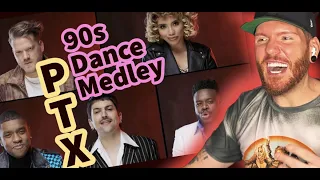 PENTATONIX Reaction - 90s Dance Medley PENTATONIX reaction - Come dance with PTX and I! 90s Dance