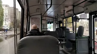 🌂Осень 2020 года! 🚎Воронежский троллейбус! Поездка на троллейбусе №311; ЗиУ-682Г-016.02; 🌍Воронеж
