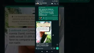 Ojo nueva modalidad de estafa. por Whatsapp #viral #estafas