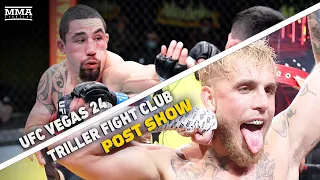 Jake Paul vs. Ben Askren & UFC Vegas 24 Post Show LIVE Stream - MMA Fighting