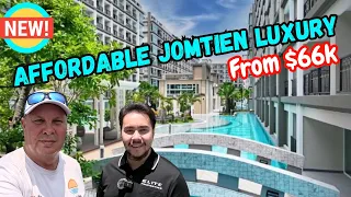 Own a BRAND New LUXURY Condo in JOMTIEN Thailand FROM Only $66k - Wowser 🤩