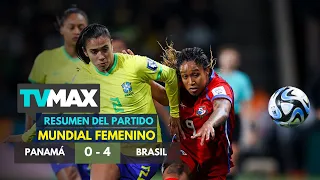 Brasil vs Panamá (4-0) | Mundial Femenino Australia y Nueva Zelanda 2023
