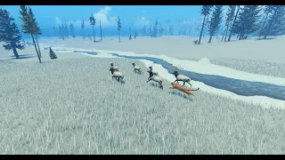 Yellowstone Unleashed Roblox Cougar Hunts Elk