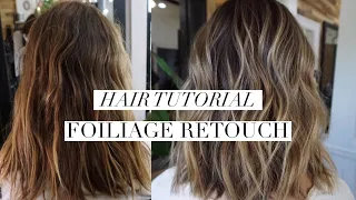 Foiliage Retouch || Hair Tutorial