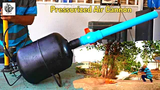 How to Make an Air Cannon at Home | How to Make a Pressurized Air Cannon | Homemade Propane Cannon