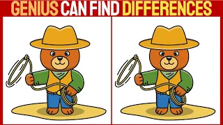 【Spot the Difference】⚡️Only Genius can find all!! | Find the differences between two pictures