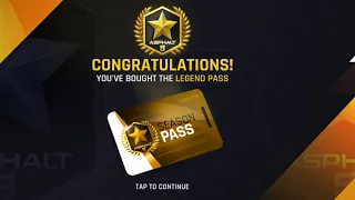 Asphalt 9, Full Throttle Season Legend Pass Benefits, Unlock Multiple Rewards