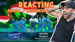 SALMA - RUNGKAD (Happy Asmara) | SPEKTAKULER 4 INDONESIAN IDOL 2023 REACTING