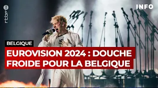 Eurovision 2024 : douche froide pour la Belgique - RTBF Info