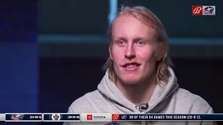 Patrik Laine on favorite Marvel movies and being funny in two languages