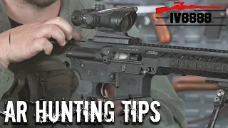 Top Tips for Hunting with AR-15s