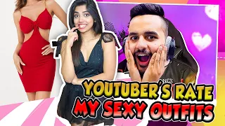 BIG YOUTUBER'S rate my  SEXY OUTFITS !!☠️😱 ft.Urbanic