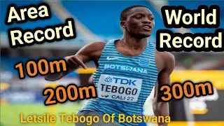 Letsile Tebogo Prepares for Paris Olympic Games 2024| Many Records & Titles