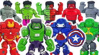 Avengers Armored Hulk, Captain America Hulkbuster, Robot Hulk appeared! | DuDuPopTOY