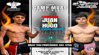 Juan VS Hugo   full fight Muay Thai