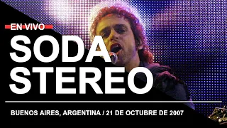 SODA STEREO en River Plate, Buenos Aires (21.10.2007) // Recital completo