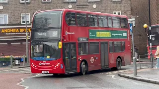 London's Buses in Barking on 26th January 2023