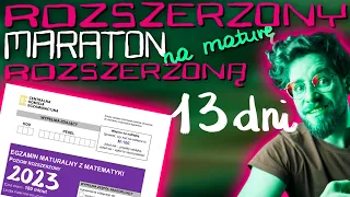 🥇Nierówność wymierna BŁYSKAWICZNIE⚡️ROZSZERZONY MARATON na MATURĘ  ROZSZERZONĄ❗️ Zostało 13dni