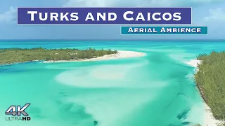 TURKS AND CAICOS ... Aerial Ambience from the TCI ... includes Provo, North, Middle and South Caicos
