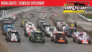 Super DIRTcar Series Big Blocks | Super Dirt Week | Oswego Speedway | October 9, 2023 | HIGHLIGHTS