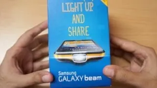 Galaxy Beam Projector android phone Unboxing & hands on