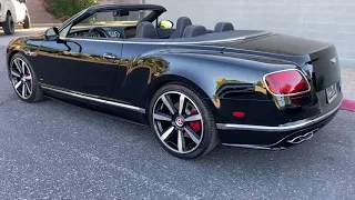 2017 Bentley Continental GT V8 S Convertible 1k Mile