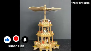 Unboxing and Assembling a German Christmas Pyramid