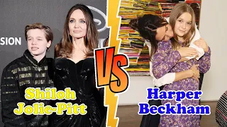 Harper Beckham Vs Shiloh Jolie-Pitt (Angelina Jolie's Daughter) Transformation ★ From 00 To Now