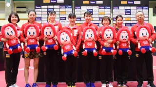 【卓球 Tリーグ公式】日本生命レッドエルフ ノジマTリーグ2020-2021レギュラーシーズン女子後半戦いよいよ開幕！